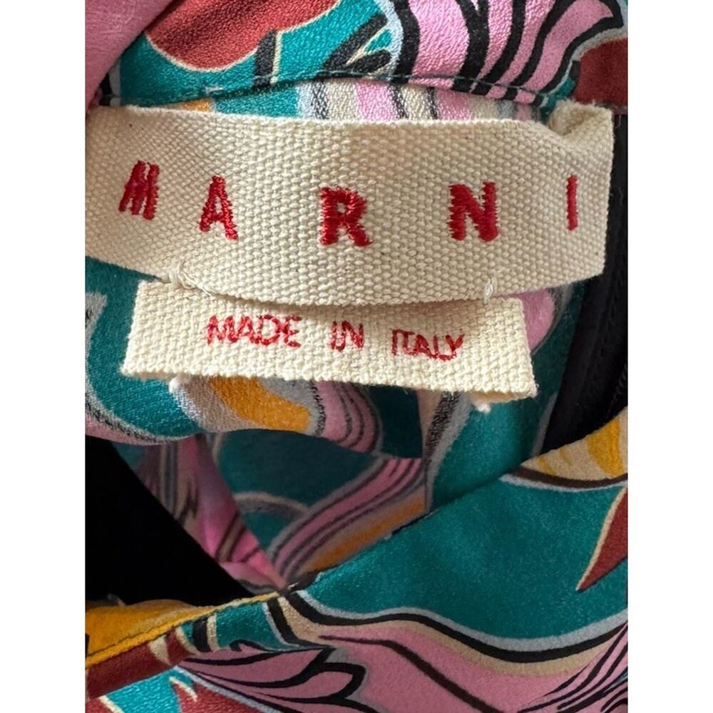 MARNI‎ Bellewoods Floral Print Dress Womens Size 38 Vintage Inspired Retro Boho - Picture 6 of 9